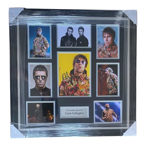 Liam gallagher signed framed - gallagher, &