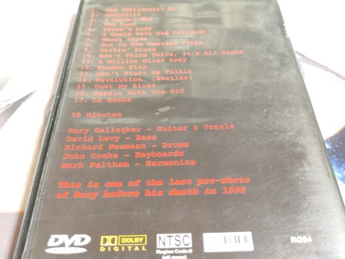 Rory gallagher dvd 5151 - dvd, √5151