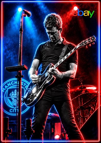 Noel gallagher neon - gallagher, a3